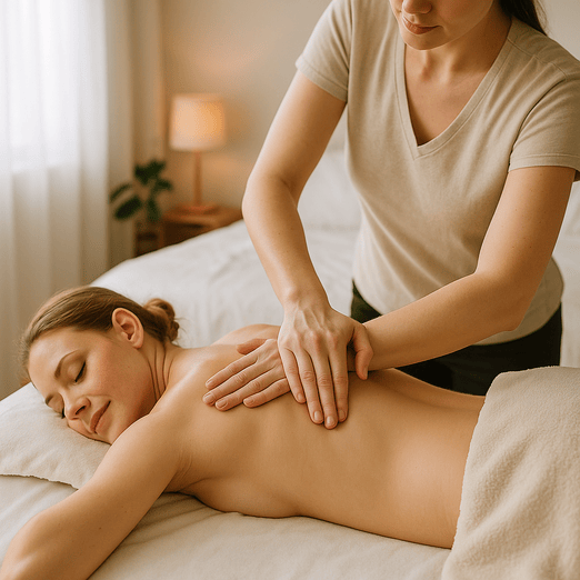 Μασάζ στο σπίτι