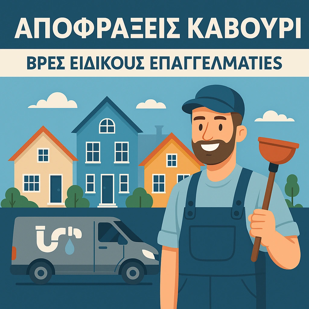 Αποφράξεις Καβούρι - Πως να βρεις ειδικούς επαγγελματίες