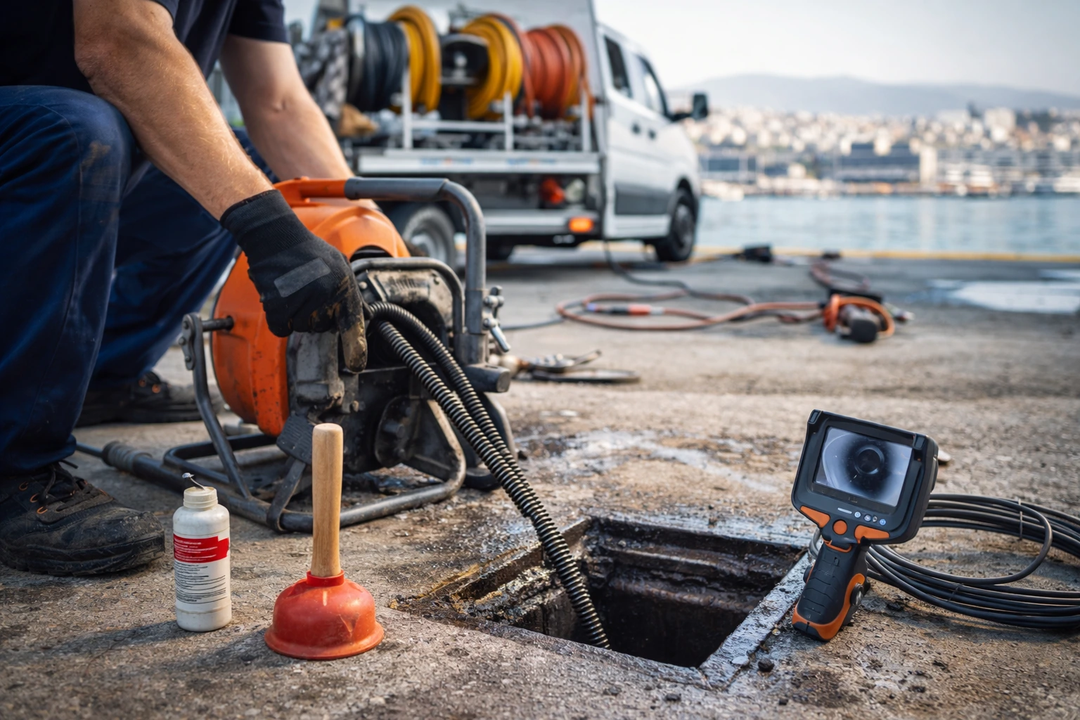 Βουλωμένες αποχετεύσεις στον Πειραιά - Αναλυτικός οδηγός