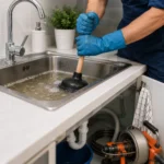Απόφραξη Νεροχύτη – Πώς Ξεβουλώνει Άμεσα και Πότε Χρειάζεται Επαγγελματίας